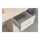 Escritorio Parisot Essentielle Acacia 121,2 x 74,3 x 55 cm 