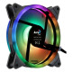 Ventilador de CPU Aerocool DUO14 1000 rpm (Ø 14 cm) RGB