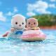 Figura Articulada Sylvanian Families Las hermanas nutrias marinas Animales