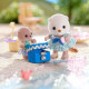 Figura Articulada Sylvanian Families Las hermanas nutrias marinas Animales
