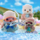 Figura Articulada Sylvanian Families Las hermanas nutrias marinas Animales