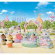 Figura Articulada Sylvanian Families Princesas con vestidos de flores Princesa