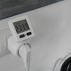 Plug with consumption meter Chacon 54351 White