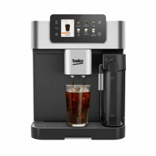 Cafetera Superautomática BEKO CEG7348X Negro Gris Plateado