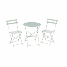 Conjunto de Mesa con 2 Sillas Verde 60 x 71 cm 42 x 45 x 82 cm