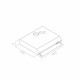 Campana Convencional Oceanic OCEAHC205S Gris 205 m3/h