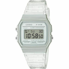 Pulsera de Actividad Casio F-91WS-7EF Blanco Gris