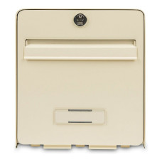 Letterbox Burg-Wachter   Beige Plastic Galvanised Steel