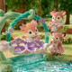Figura Articulada Sylvanian Families Ciervo bebé y columpio Animales