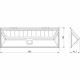 Solar lamp Galix G4565 300 Lm