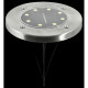 Lámpara solar Galix G4525 Plata