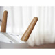 Cubo de basura Kitchen Move Marrón Madera 7 L