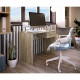 Desk Brown Oak Melamin 90 x 50 x 74 cm