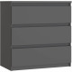 Cómoda CHELSEA  Gris Antracita 77,2 x 42,2 x 79,9 cm