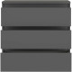 Cómoda CHELSEA  Gris Antracita 77,2 x 42,2 x 79,9 cm