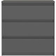 Cómoda CHELSEA  Gris Antracita 77,2 x 42,2 x 79,9 cm