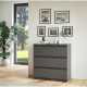 Cómoda CHELSEA  Gris Antracita 77,2 x 42,2 x 79,9 cm