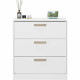 Cómoda Parisot Blanco 79,7 x 87,8 x 43,8 cm