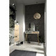 Zapatero Blanco Madera Roble 70,2 x 23,9 x 138,9 cm