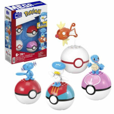 Juego de Construcción MEGA BRANDS 4 WATER POKEMON