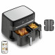 Air Fryer Moulinex Dual Easy Fry & Grill Black 1700 W 8,3 L