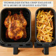 Air Fryer Moulinex Dual Easy Fry & Grill Black 1700 W 8,3 L