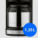 Cafetera de Goteo Medion Plateado 900 W 1,2 L