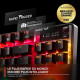 Teclado Bluetooth SteelSeries apex pro tkl wl gen 3 Negro Azerty Francés