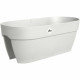 Plant pot Elho Vibia Campana Flower Bridge 60 White 26 x 59 x 22 cm