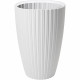 Maceta Garden ID Fancy Blanco Polietileno 40 x 58 cm