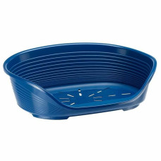 Cama para Perro Ferplast Siesta Deluxe Azul 61,5 x 45 x 21,5 cm