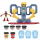 Juego de Plastilina Play-Doh Iron Man Armor Factory Amarillo