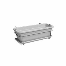 Maceta Artevasi VENEZIA Gris Gris claro (6 Piezas)