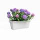 Plant pot Artevasi VENEZIA L SWS White (4 Pieces)