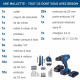 Atornillador Scheppach C-DTB74/2-X 50 Nm