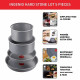Batería de Cocina Tefal Ingenio Hard Stone Gris