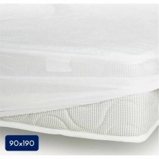 Protector de colchón Lovely Home Blanco 190 x 90 cm