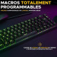 Teclado The G-Lab KEYZ TITAN Negro Azerty Francés