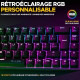 Teclado The G-Lab KEYZ TITAN Negro Azerty Francés