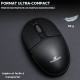 Ratón Inalámbrico Bluestork Office 25 Negro
