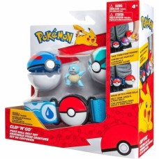 Set de Figuras Pokémon Clip 'N' Go - Squirtle 5 cm 5 Piezas