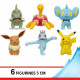 Set de Figuras Pokémon JW3614 5 cm 6 Piezas