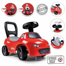 Correpasillos Smoby Negro Rojo 2 en 1