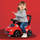 Correpasillos Smoby Negro Rojo 2 en 1