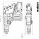 Martillo perforador Metabo KH 18 LTX BL 28 Q