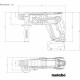 Martillo perforador Metabo KH 18 LTX 24