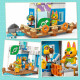 Juego de Construcción Lego Animal Crossing 77051 Dodo Airlines Air Travel Multicolor