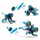 Juego de Construcción Lego Zoey's Cat-Motorcycle Multicolor