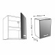 Mueble de cocina START Blanco 40 x 33 x 55 cm