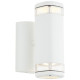 Aplique de Pared Brilliant Jandy Exterior 18 W Blanco GU10